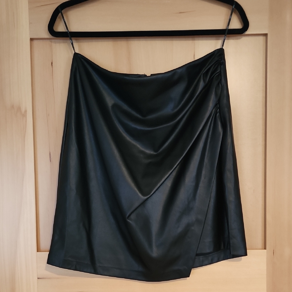 DKNY Asymmetrical Black Skirt